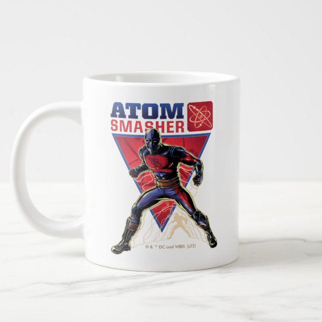 Black Adam | Atom Smasher Character Graphic Large Coffee Mug (Left)