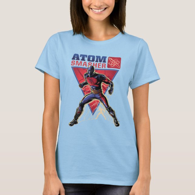 Black Adam | Atom Smasher Character Graphic T-Shirt (Front)