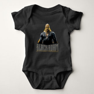 Black Adam Character and Name Graphic Baby Bodysuit