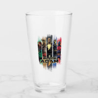 Black Adam Characters In Stripes Graphic