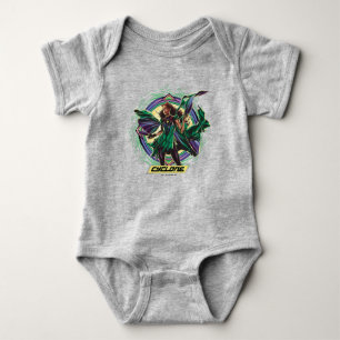 Black Adam Cyclone Character Graphic Baby Bodysuit