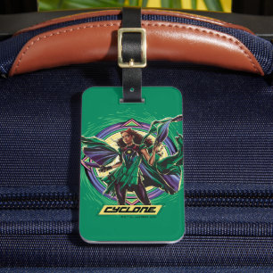 Black Adam   Cyclone Character Graphic Luggage Tag