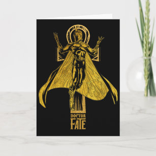Black Adam   Doctor Fate Character Graphic Card