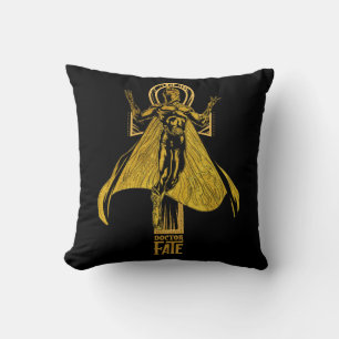 Black Adam Doctor Fate Character Graphic Cushion