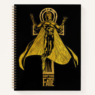 Black Adam   Doctor Fate Character Graphic Notebook