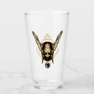 Black Adam Hawkman Helmet Graphic Glass