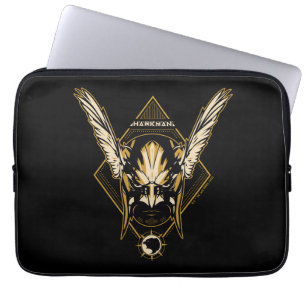 Black Adam   Hawkman Helmet Graphic Laptop Sleeve