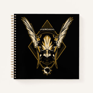 Black Adam   Hawkman Helmet Graphic Notebook