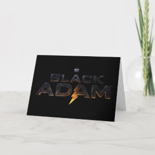Black Adam Theatrical Logo Card
