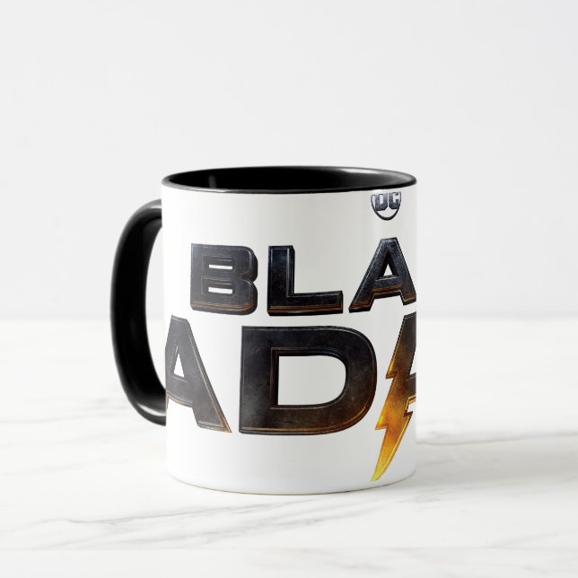 Black Adam Theatrical Logo Mug (Front Left)