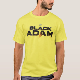 Black Adam Theatrical Logo T-Shirt
