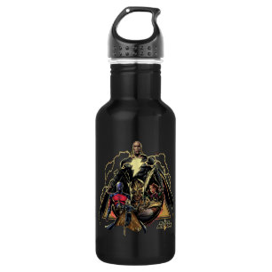 Black Adam Triangular Group Graphic 532 Ml Water Bottle