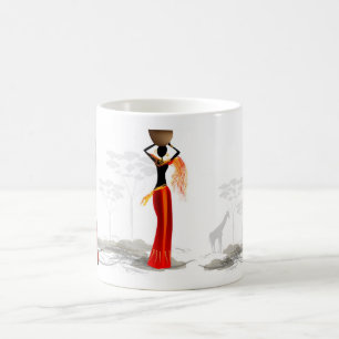 Black Africa Coffee Mug