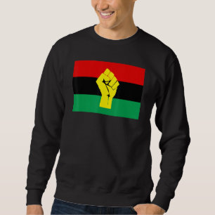 Black African Pan African Flag Empowerment Sweatshirt