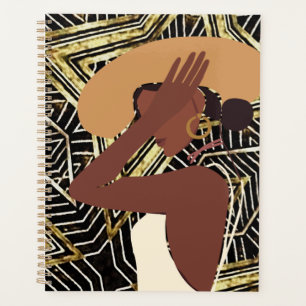 Black African Woman  Planner