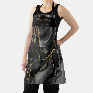 black agate beauty professional apron
