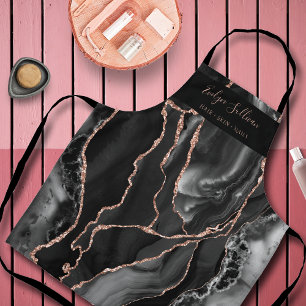 black agate beauty professional apron