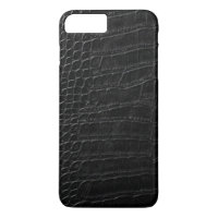 black alligator leather