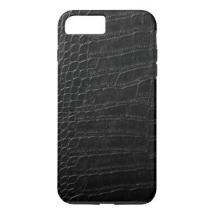 black alligator leather Case-Mate iPhone case