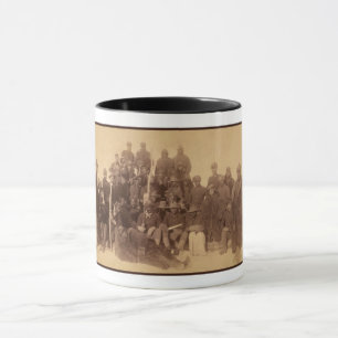 Black American Fighting Cavalry: Buffalo Warriors Mug