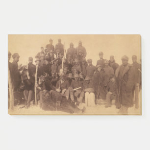 Black American Fighting Cavalry: Buffalo Warriors Post-it Notes