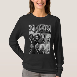 Black American History Frederick Douglass Black Hi T-Shirt
