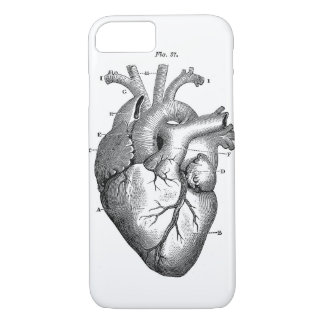 Black Anatomical Heart Case-Mate iPhone Case