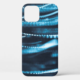 Black and blue beaded necklace iPhone 12 case