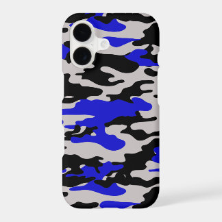 Black and Blue Camo - iPhone 7 case