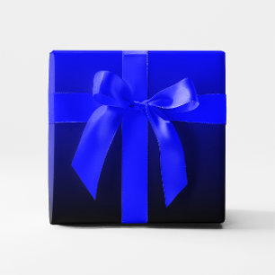 Black and Blue Gradient Wrapping Paper