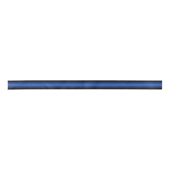 Black and Blue Ribbon Satin Ribbon (Front)