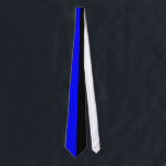 Black and Blue Split Colour Tie<br><div class="desc">This product features a simple split colour design in a classic black and blue colour scheme.</div>
