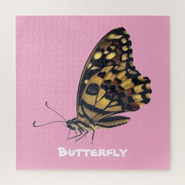 Black and Brown Butterfly, Jigsaw Puzzle (Vertical)