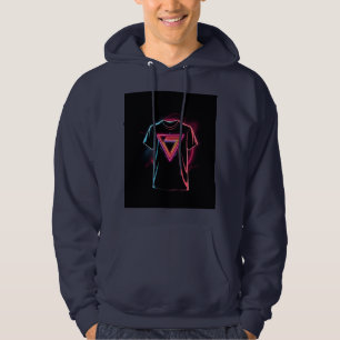 Black and brown T-Shirt Hoodie