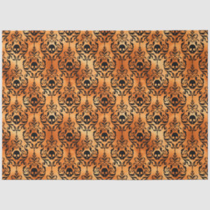 Black and Copper Halloween Series Design 21 Tissue Paper