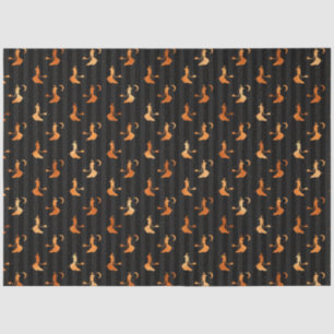 Black and Copper Halloween Series Design 6 Tissue Paper