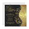Black and Gold 60th Birthday Party Invitation