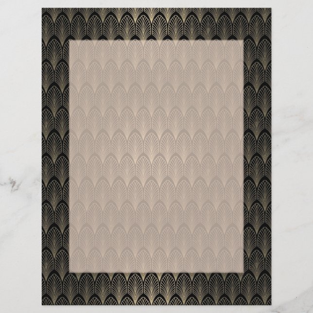 Black and gold Art Deco (Front)
