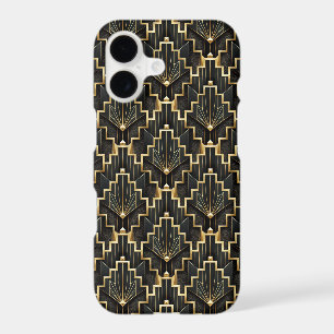 Black and Gold Art Deco Design