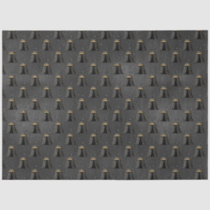 Black and Gold Circus Series Design 1 Tissue Paper