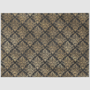 Black and Gold Circus Series Design 5 Tissue Paper