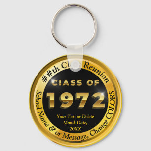 Black and Gold, Class of 1972, Party Favours Key Ring
