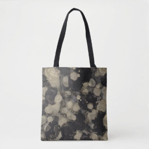 Black and Gold Designed Tote Bag