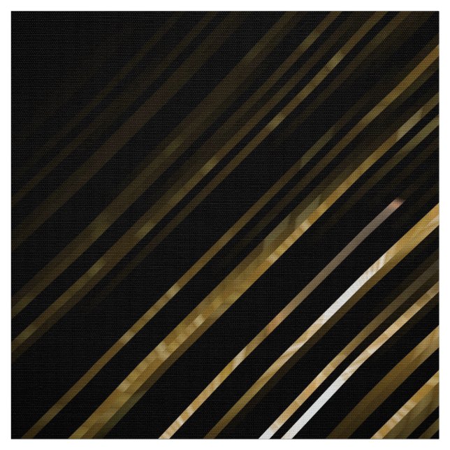 black and gold fabric (Swatch)