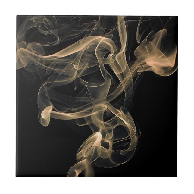 Black and gold floor tiles (Front)