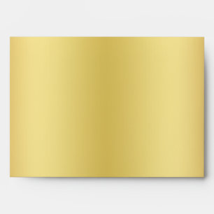 Black and Gold Glitter Envelope for 5x7 Size Stock