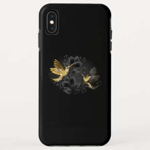 Black and Gold Hummingbird Case-Mate iPhone Case