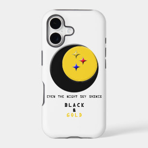 Black and Gold is even in the Night Sky Case