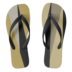 Black and Gold Jandals