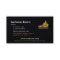 Black and Gold Lawn Care + Mowing Business Cards